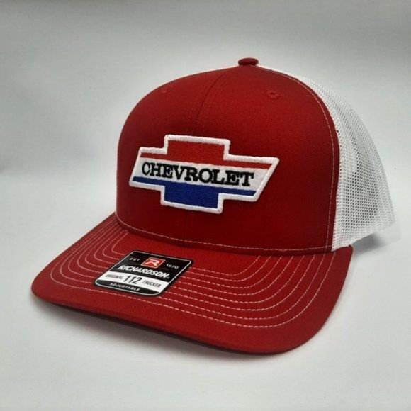 Accessories | Retro Bowtie Logo Patch Chevrolet Chevy  Retro Bowtie Logo Patch Chevrolet Chevy Richardson 112 Mesh Snapback Cap Hat V8